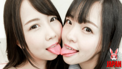 Behind the Scenes: Yukari Miyazawa and Kurumi Tamaki's First Meeting - The Thrill of Intense Lesbian Kisses
