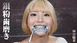 Silver powder toothpaste Hina Kawai