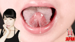 主觀虛擬舌吻泉紀穗口水溢出舌刷舔吻