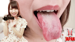 Sweet angel! Mayu Tachibana's tongue and mouth selfie POV