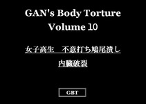 GBT-10 ****girl surprise 鳩尾 crush visceral rupture
