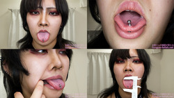 Shu - Erotic Tongue and Mouth Showing