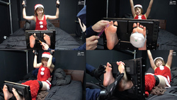 &quot;Shackling a female Santa! Watching Santa writhe in agony with various tools!&quot; Wakashi Lab Vol.033-④ Hasumi Shichido