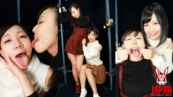 Verochu - 48 手，痰吐臉部射液 - 臉部舔和親吻，Maki Hoshikawa，Natsuki Yokoyama