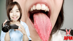 [Amateur girl series] Amateur girl Yuko's tongue and mouth selfie POV video