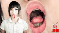 Aine Kagura's Sensual Tongue Play: An Intimate Virtual Kiss POV
