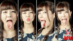 Yuika Sawa's Intense Long Tongue Showcase Kisses : A Spit-Infused POV Experience