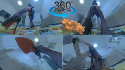 【VR360°巨女】巨妖精兽天音/地球是我的玩具盒第1部分