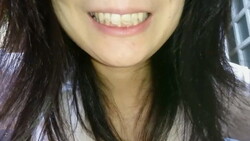 [Mouth, lips, tongue, throat, fetish] Take a deep shot of the part-timer&#39;s mouth with badly aligned teeth ~ Selfie camera de posted video ~