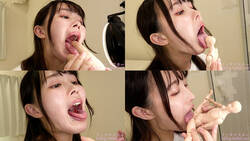 Comes with premium version! Ikuta Machi&#39;s maniac oral observation and oral fetish play! [Oral fetish] [Whole swallowing]